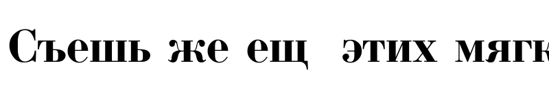 Preview of Bodoni Bold