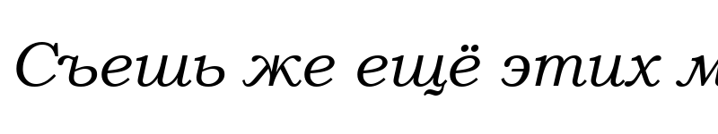 Preview of Bookman Old Style Italic
