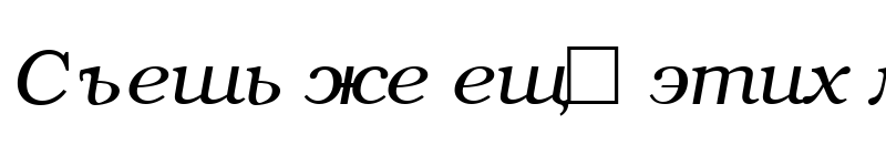 Preview of ER Bukinist 1251 Italic