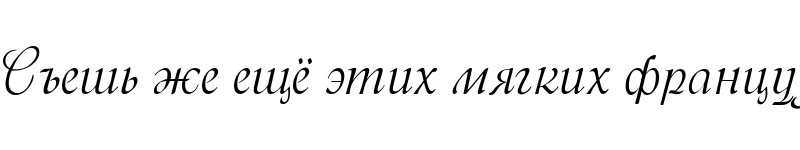 Preview of Menuet script Regular
