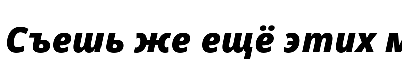 Preview of Open Sans Extrabold Italic