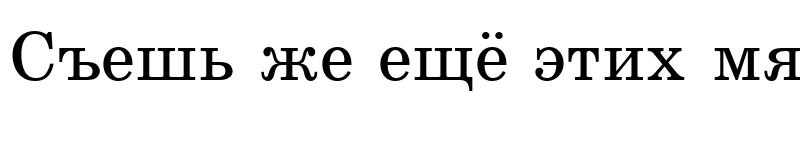 Preview of SchoolBook Cyrillic