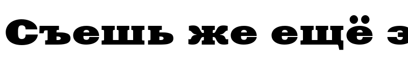 Preview of XeniaExtended Bold Cyrillic
